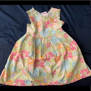New Girl Gymboree Palm Springs Butterfly 2pcs ruffle sleeves green dress